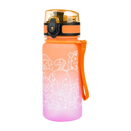 BAAGL Tritanová láhev na pití Gradient Zvířata, 350 ml – produktová fotografie 1