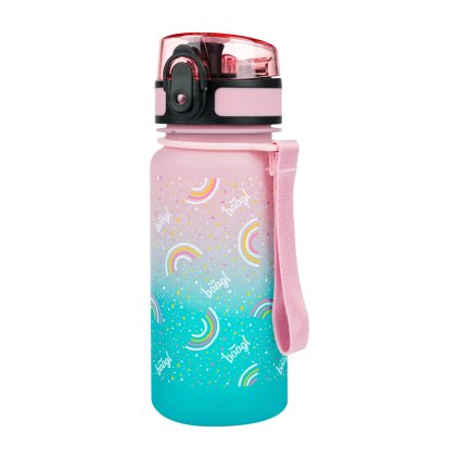 BAAGL Tritanová láhev na pití Gradient Duha, 350 ml – produktová fotografie 1