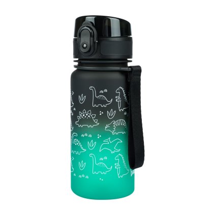 BAAGL Tritanová láhev na pití Gradient Dino, 350 ml – produktová fotografie 1