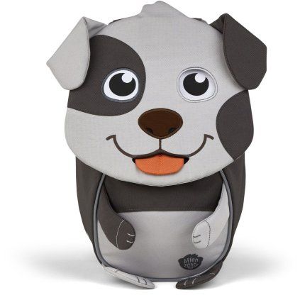 Affenzahn Batůžek pro nejmenší Small Friend dog - grey 4l special edition