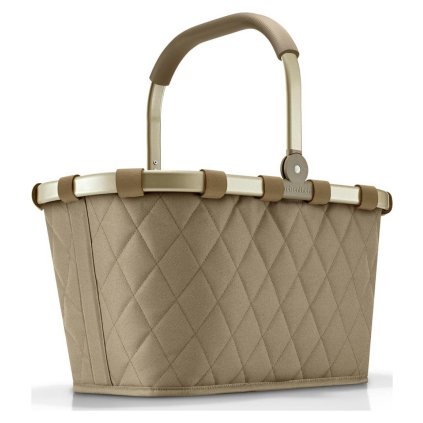 510723 reisenthel carrybag rhombus olive bk 5047 1