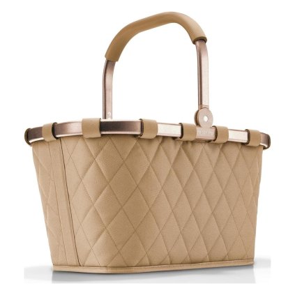 510759 reisenthel carrybag rhombus ginger bk 6046 1