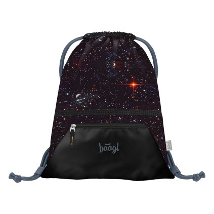 BAAGL Sáček s kapsou Pixel Space – produktová fotografie 1