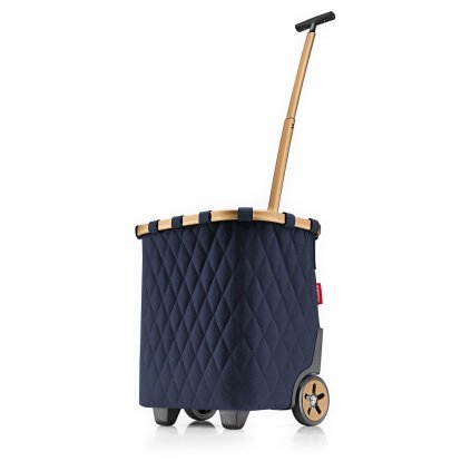 Reisenthel Carrycruiser Frame Rhombus Midnight Gold – nákupní vozík, celkový pohled