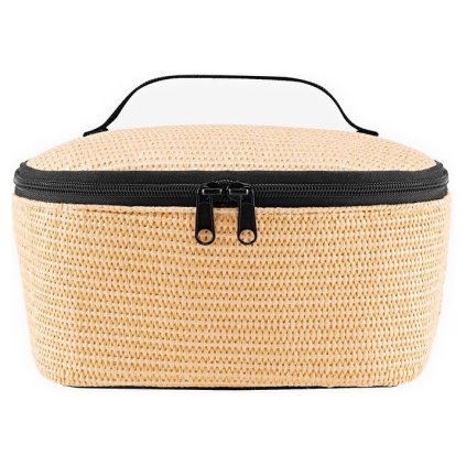Reisenthel Coolerbag S Pocket Raffia black – chladicí taška, celkový pohled