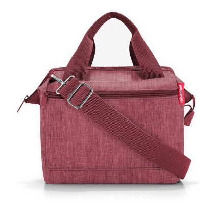 Reisenthel Allrounder Cross Twist maroon – cestovní taška, celkový pohled