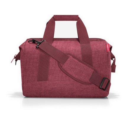Reisenthel Allrounder M Twist maroon – cestovní taška, celkový pohled