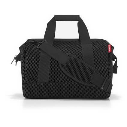 Reisenthel Allrounder M Mesh black – cestovní taška, celkový pohled
