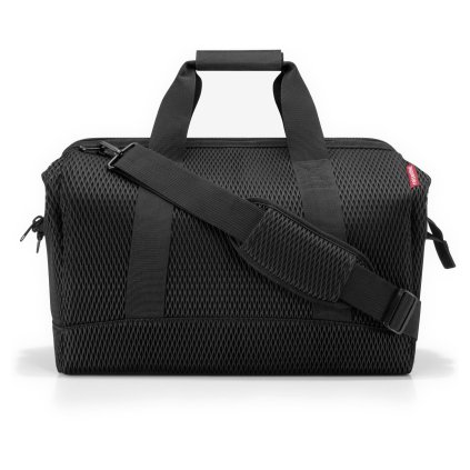 Reisenthel Allrounder L Mesh black – cestovní taška, celkový pohled
