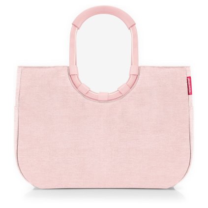 Reisenthel Loopshopper L Frame Twist blush – nákupní taška, celkový pohled