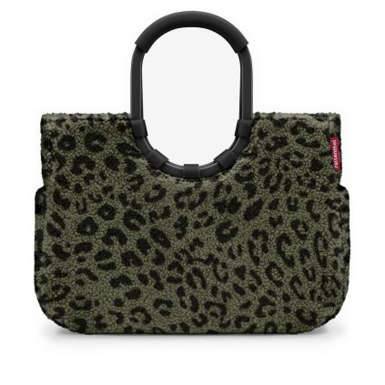 Reisenthel Loopshopper L Teddy Leo olive – nákupní taška, celkový pohled