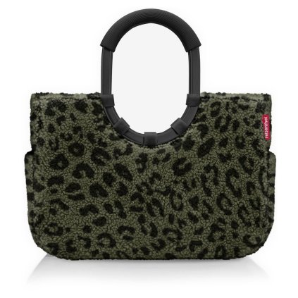 Reisenthel Loopshopper M Teddy Leo Olive – nákupní taška, celkový pohled