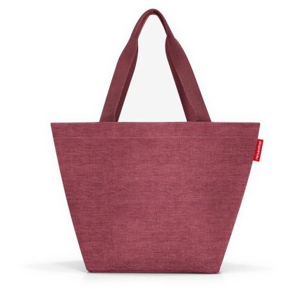 Reisenthel Shopper M Twist maroon – nákupní taška, celkový pohled