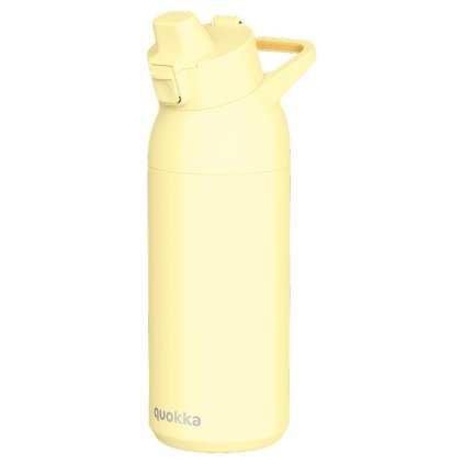 nerezova sportovni lahev s pitkem tide 700ml quokka svetle zluta xd q40314 01