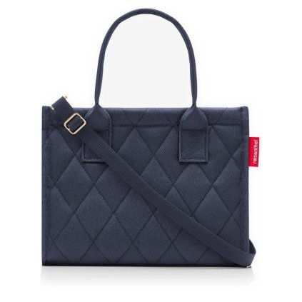Reisenthel Daily Shopper XS Rhombus Midnight Gold – nákupní taška, celkový pohled