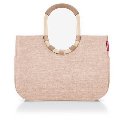 Reisenthel Loopshopper L Frame Twist Coffee – nákupní taška, celkový pohled