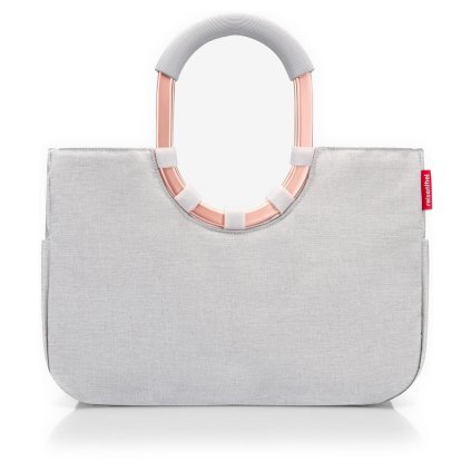 Reisenthel Loopshopper M Frame Twist Sky Rose – nákupní taška, celkový pohled