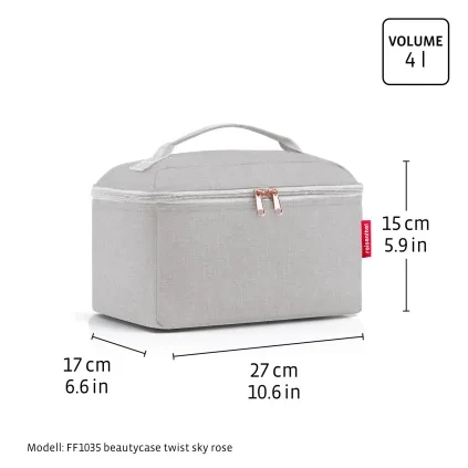Rozměry kosmetického kufříku Reisenthel Beautycase 4L