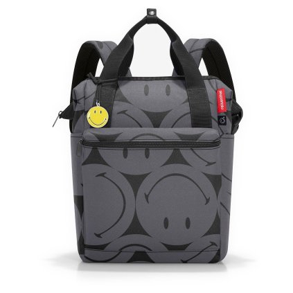 Reisenthel Allrounder R Smiley grey 15l – batoh, celkový pohled