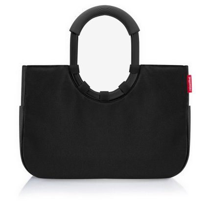 Reisenthel Loopshopper M Frame Black/Black – nákupní taška, celkový pohled