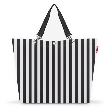 Reisenthel Shopper XL Summerstripes Black – nákupní taška, celkový pohled