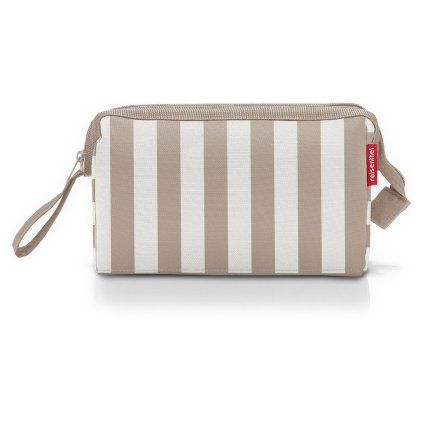 Reisenthel Travelcosmetic Summerstripes coffee – kosmetická taška, celkový pohled