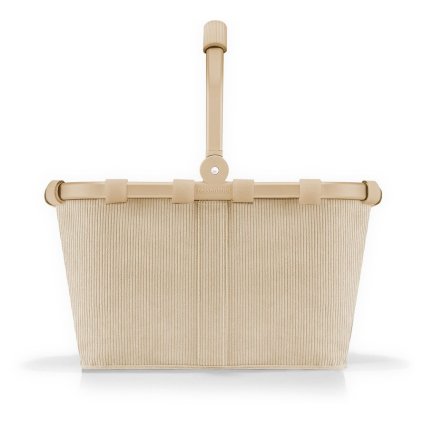Reisenthel Carrybag XS Frame cord sand – nákupní košík, celkový pohled