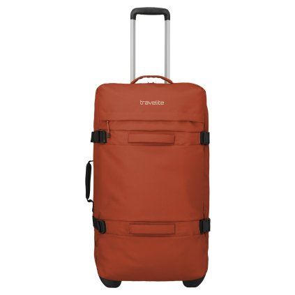Travelite Bolonia Wheeled Duffle L Orange – cestovní taška na kolečkách, celkový pohled