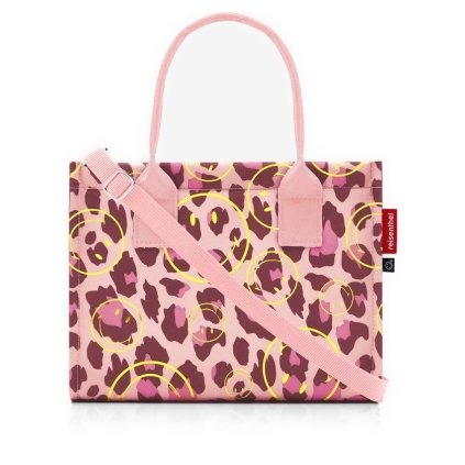 Reisenthel Daily Shopper XS Smiley Leo Blush – nákupní taška, celkový pohled