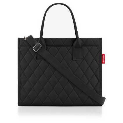 Reisenthel Daily Shopper Business Rhombus Black – nákupní taška, celkový pohled