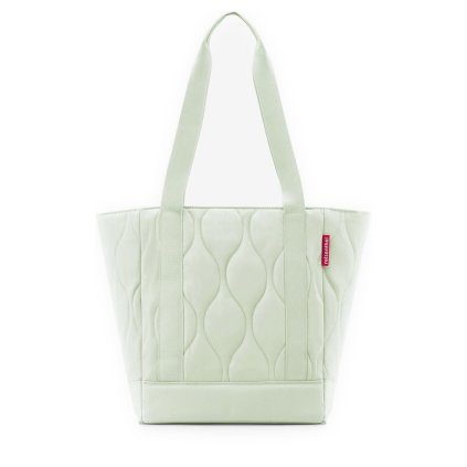 Reisenthel Travelshopper Puffer Iced Matcha – nákupní taška, celkový pohled