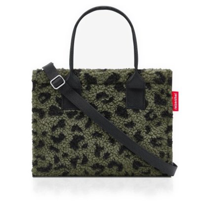 Reisenthel Daily Shopper XS Teddy Leo Olive – nákupní taška, celkový pohled