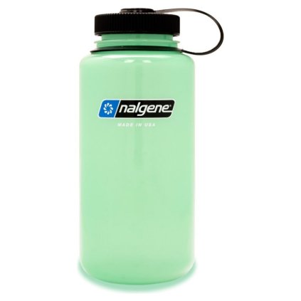 nalgene wide mouth 1000ml glow green sustain 5565 0144 nalgene 2020 4032 01