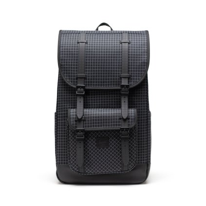 Herschel Little America™ -  Grid Black/Black 30L