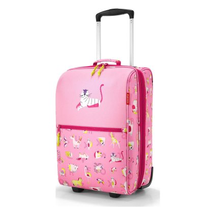 Reisenthel Trolley XS Kids Abc friends pink – nákupní vozík, celkový pohled