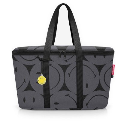 Reisenthel Coolerbag Smiley grey – chladicí taška, celkový pohled