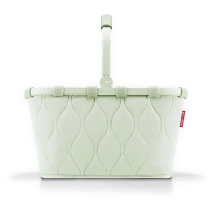 Reisenthel Carrybag Puffer Iced Matcha – nákupní košík, celkový pohled