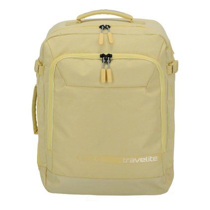 Travelite Kick Off Multibag Backpack Yellow – batoh, celkový pohled