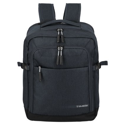 Travelite Kick Off Backpack Cabin new Size Anthracite 29/32l – batoh, celkový pohled