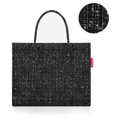 Reisenthel Daily Shopper Boucle Black – nákupní taška, celkový pohled