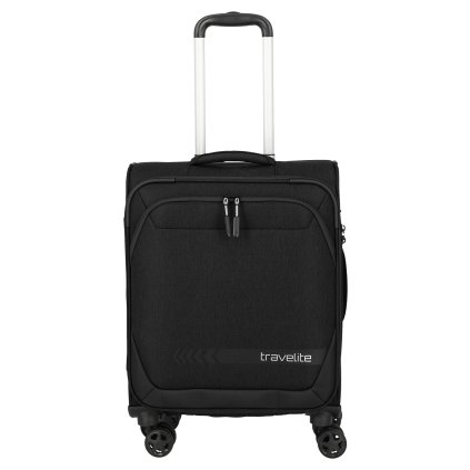 Travelite Kick Off 4w S Black – cestovní kufr, celkový pohled