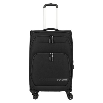 6948 01 travelite kick off trolley black 4w m vg