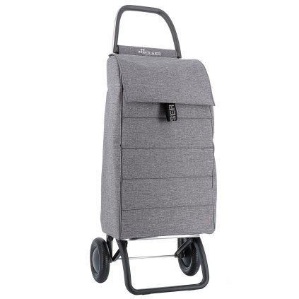 Rolser Jolie Tweed 2 nakupni taska na koleckach pohled z uhlopricne strany JOL001