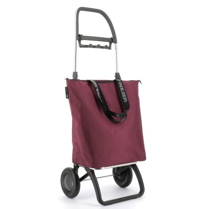 Rolser Mini Bag MF 2 Logic nakupni taska na koleckach bordo