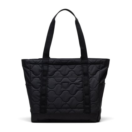 Herschel Heritage™ Quilted Capsule Tote Black Tonal 24.5L – produktová fotografie