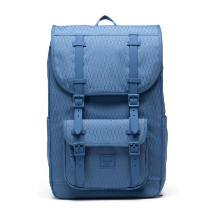 Herschel Little America™ Mid Moonlight Blue Diamond 21L – produktová fotografie