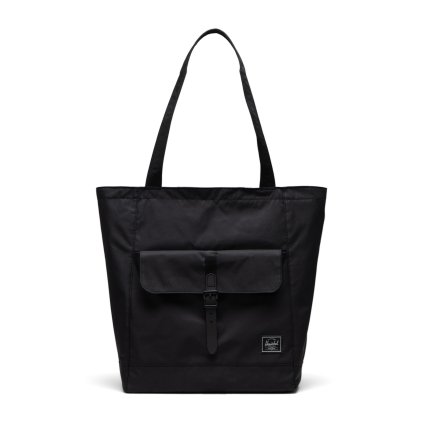 Herschel Retreat™ Tote Twill Black/Grey 20L – produktová fotografie