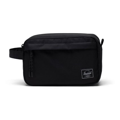 Herschel Chapter Travel Kit Twill Black/Grey 5L – produktová fotografie