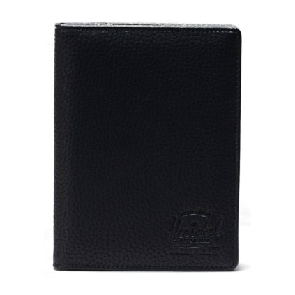Herschel Raynor Passport Holder Vegan Leather Black n/a – produktová fotografie