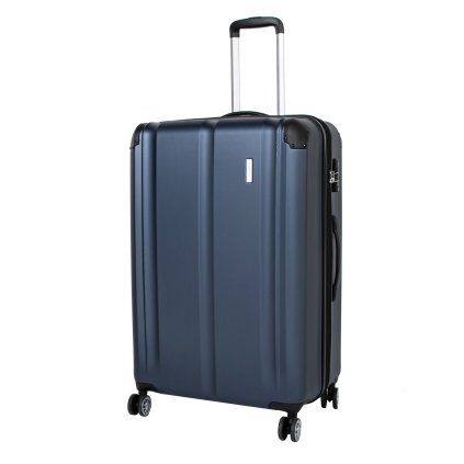 Travelite City 4w L Navy – cestovní kufr, celkový pohled